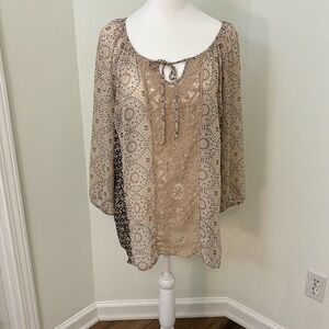 EUC Roz & Ali Women’s Top Size L